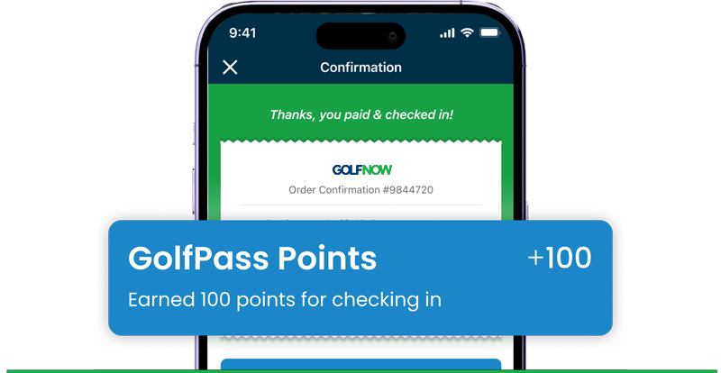 Bonus 100 GolfPass Points